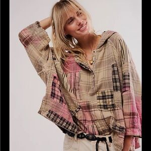 Magnolia Pearl Yarn Dyed Dunes Hoodie - OS Ombre- NWT